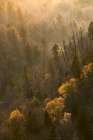 Spring sunset from Morton Overlook-Great Smoky Mountains National Park-Tennessee Art Print